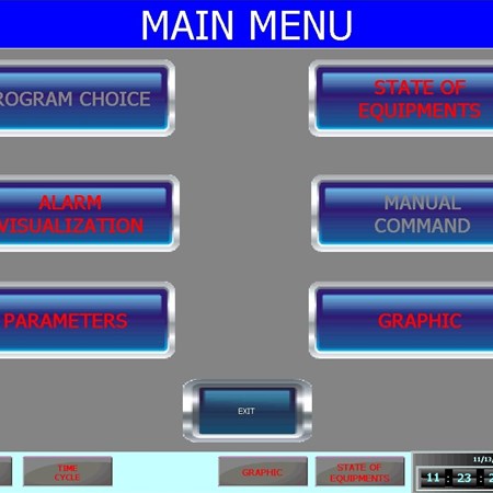 PLC - TOUCH SCREEN CONTROL SYSTEM